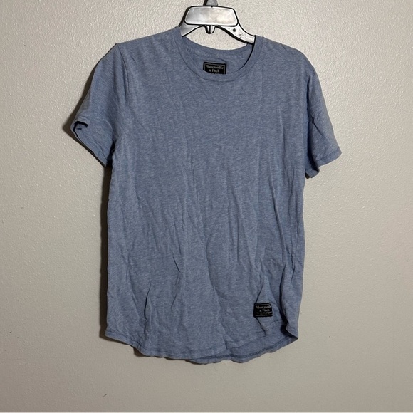 Abercrombie & Fitch Men Blue Casual Tee size Small. - Picture 1 of 8